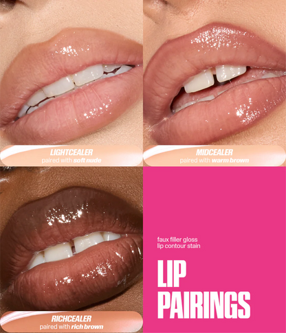 Huda Beauty Faux Filler Extra Shine Lip Gloss