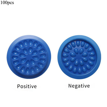 100pcs Eyelash Glue Stand Holder