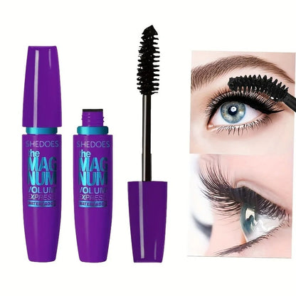 4D Black Mascara Waterproof Liquid Fiber Mascara