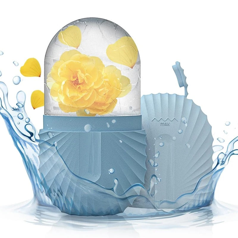 Ice Face Roller Beauty Massage Silicone Ice Mold