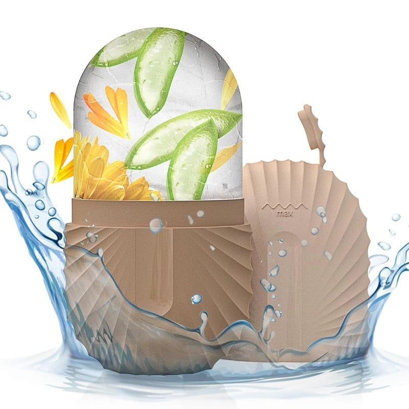 Ice Face Roller Beauty Massage Silicone Ice Mold