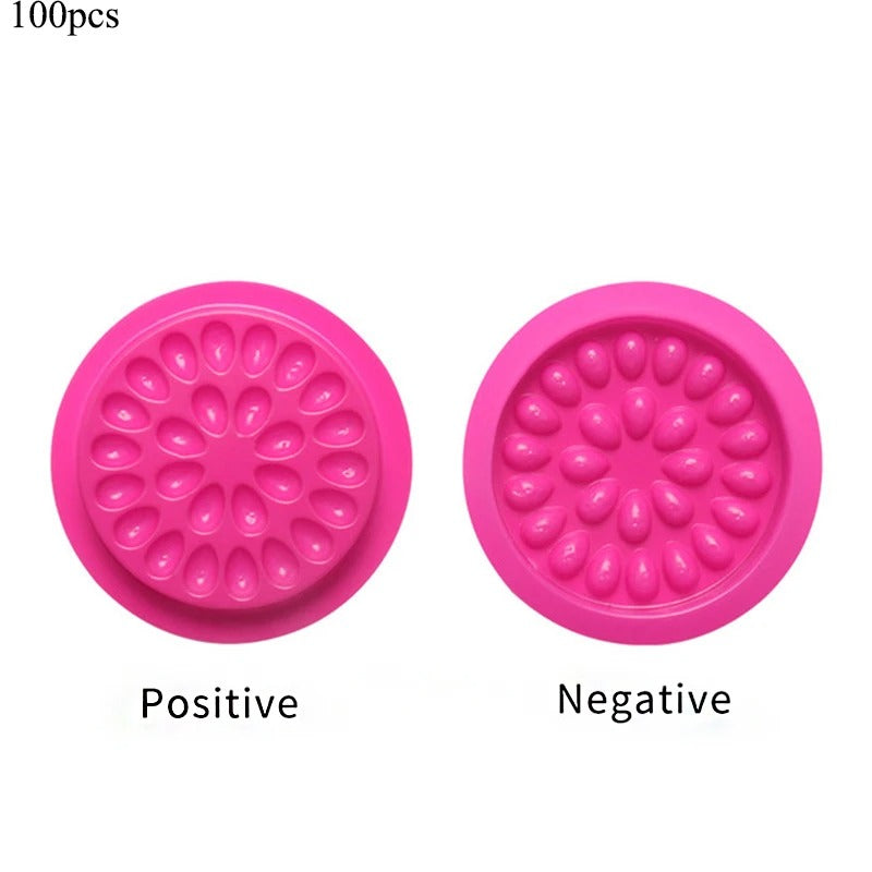 100pcs Eyelash Glue Stand Holder