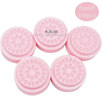 100pcs Eyelash Glue Stand Holder