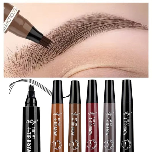 4 fork microblading eyebrow pencil waterproof natural long-lasting