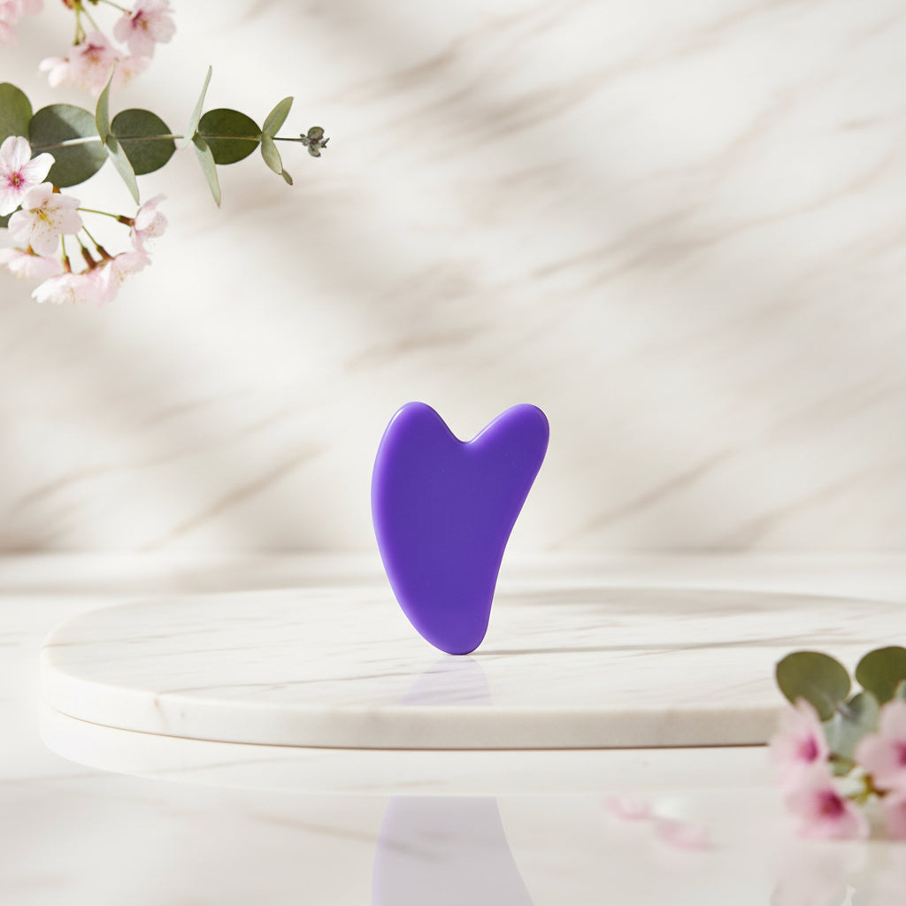 Face Neck Eye Resin Facial Massage Roller And Health Care Scraping Board