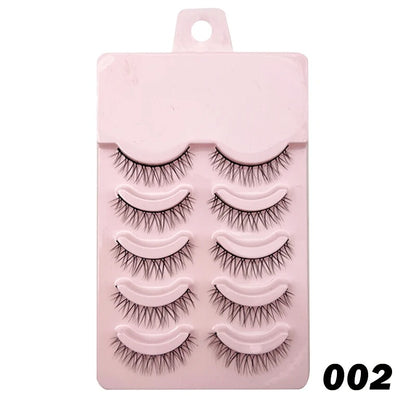 Manga Lashes Soft Natural Eyelashes Thick False Eyelashes Manga Eyelashes Daily Dating Makeup Eyelashes Lashes Wispy