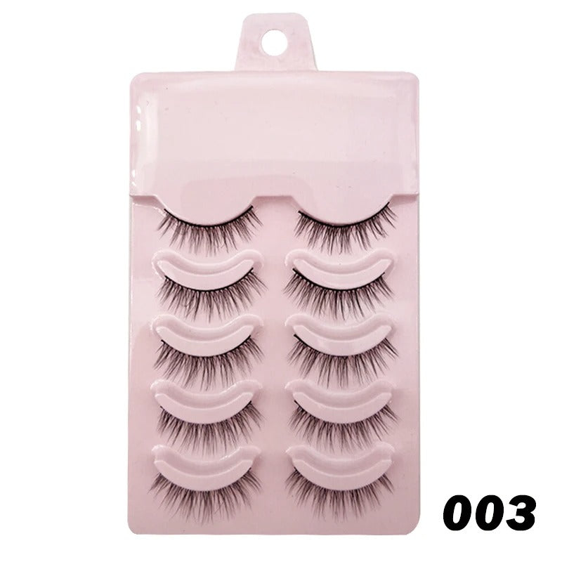 Manga Lashes Soft Natural Eyelashes Thick False Eyelashes Manga Eyelashes Daily Dating Makeup Eyelashes Lashes Wispy