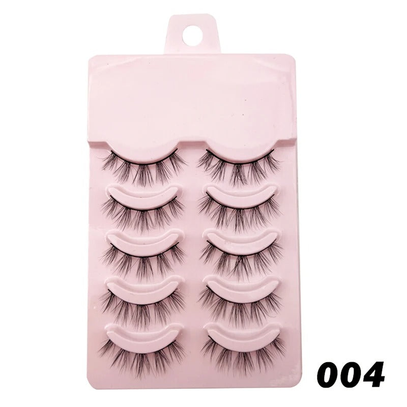 Manga Lashes Soft Natural Eyelashes Thick False Eyelashes Manga Eyelashes Daily Dating Makeup Eyelashes Lashes Wispy