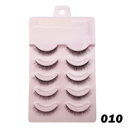 Manga Lashes Soft Natural Eyelashes Thick False Eyelashes Manga Eyelashes Daily Dating Makeup Eyelashes Lashes Wispy