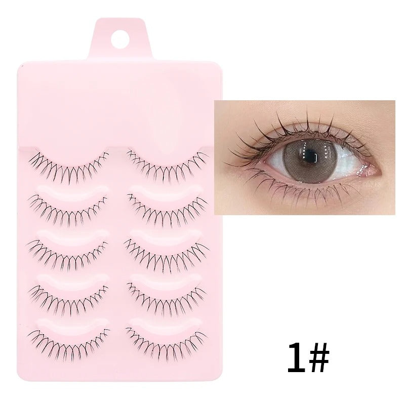Manga Lashes Soft Natural Eyelashes Thick False Eyelashes Manga Eyelashes Daily Dating Makeup Eyelashes Lashes Wispy