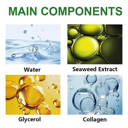 60pcs seaweed hyaluronic acid eye mask to remove dark circles collagen eye patch facial care products