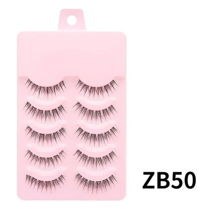 Manga Lashes Soft Natural Eyelashes Thick False Eyelashes Manga Eyelashes Daily Dating Makeup Eyelashes Lashes Wispy