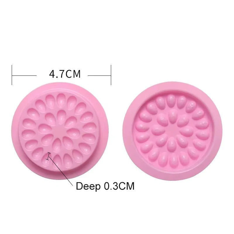 100pcs Eyelash Glue Stand Holder