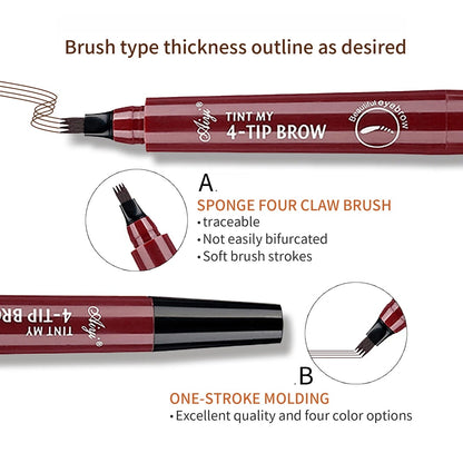 4 Fork Microblading Eyebrow Pencil