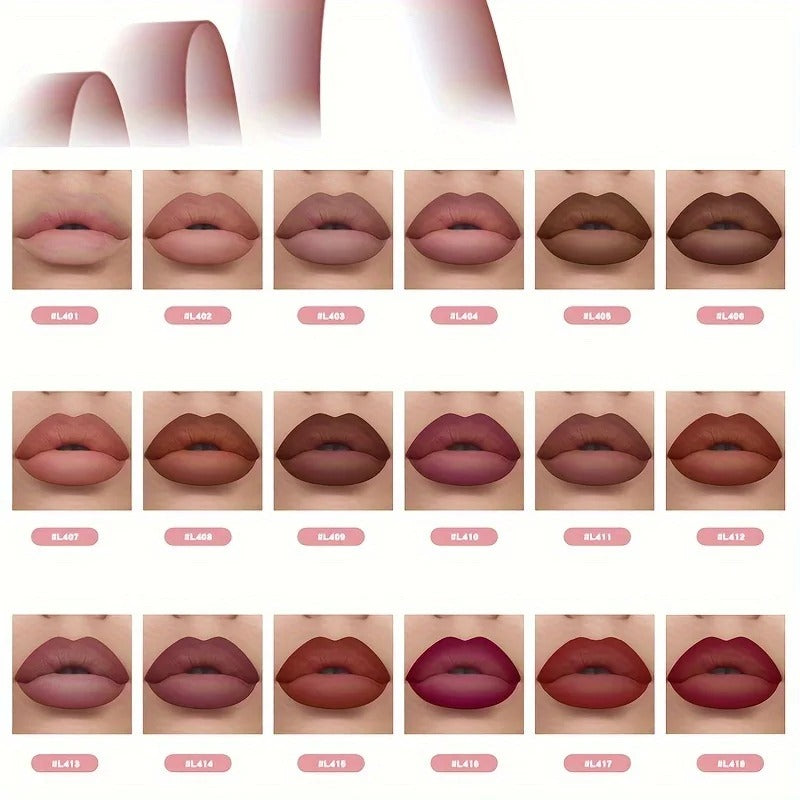 6pcs Velvet Matte Lip Liner Pencils Set Long-Lasting Non-Drying Perfect for Lining Filling Lips Versatile