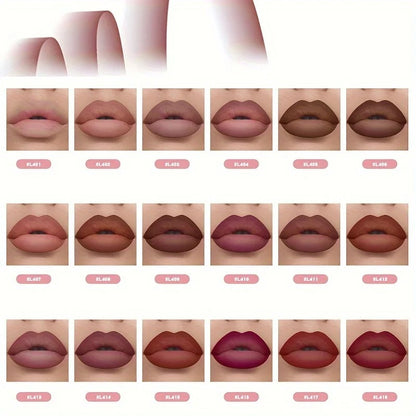 6pcs Velvet Matte Lip Liner Pencils Set Long-Lasting Non-Drying Perfect for Lining Filling Lips Versatile