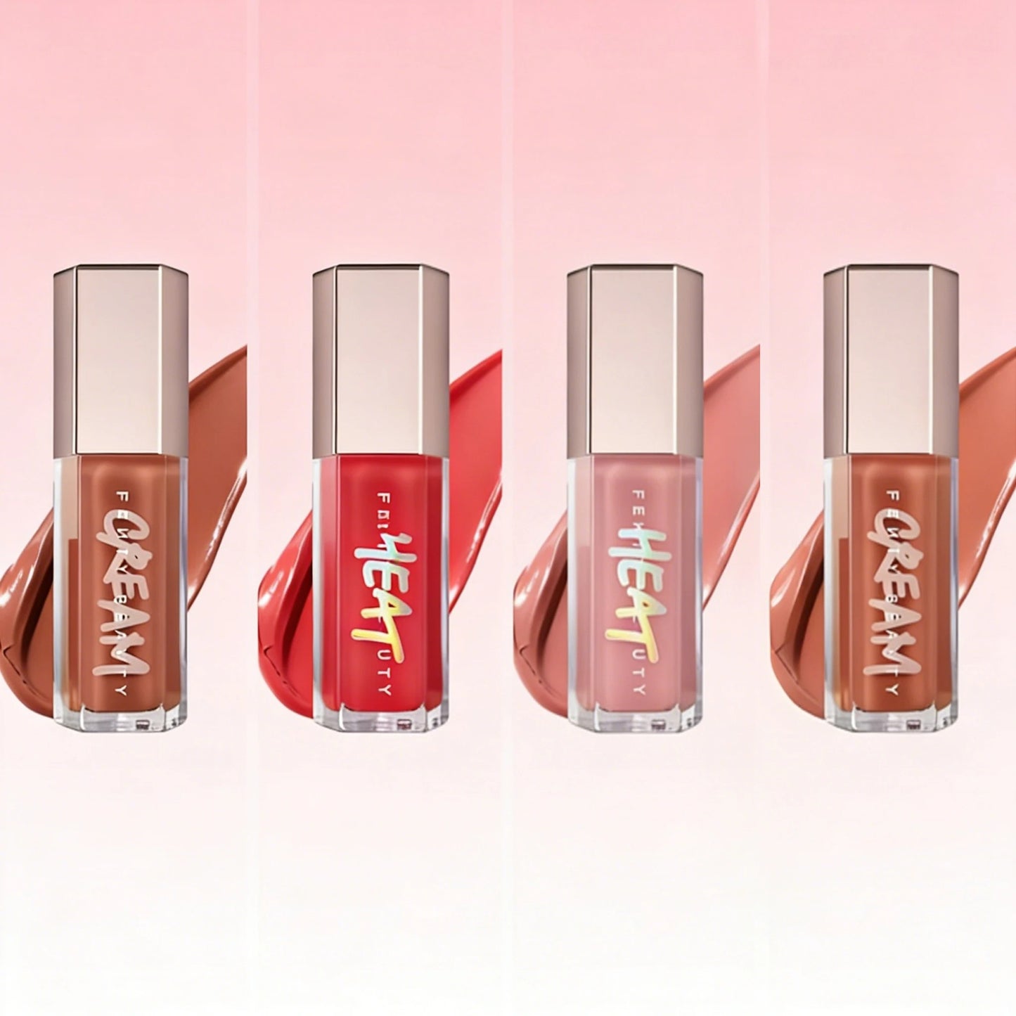 Fenty Beauty Mirror Shine Lip Gloss Balm – Hydrating Plumping Glow