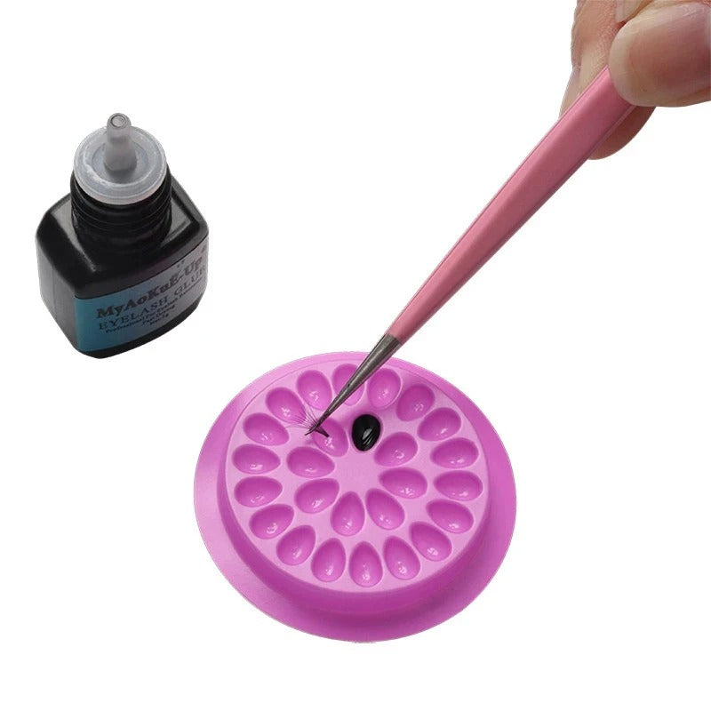 100pcs Eyelash Glue Stand Holder