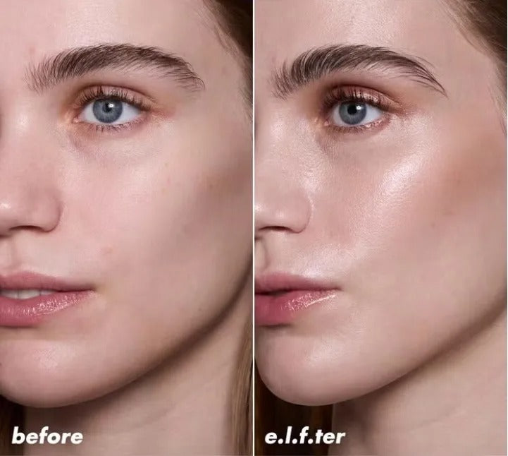 Elf 4 Color Moisturizing Natural Effect Foundation Whitening Waterproof and Sweat-proof Concealer Long-lasting Makeup Cosmetics
