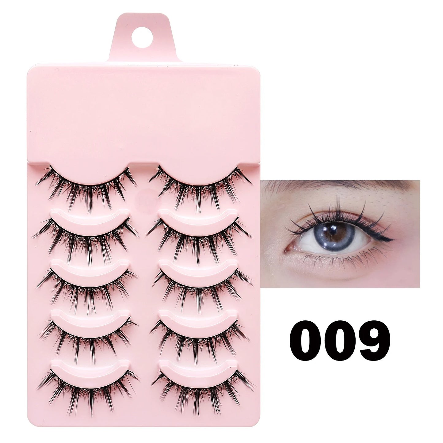 Manga Lashes Soft Natural Eyelashes Thick False Eyelashes Manga Eyelashes Daily Dating Makeup Eyelashes Lashes Wispy