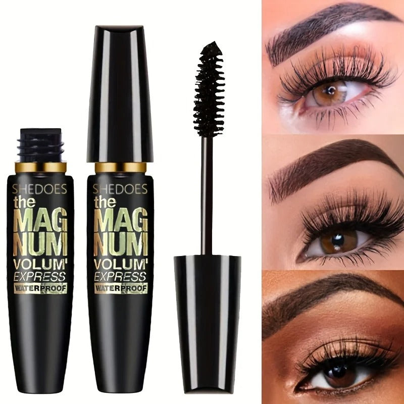 4D Black Mascara Waterproof Liquid Fiber Mascara